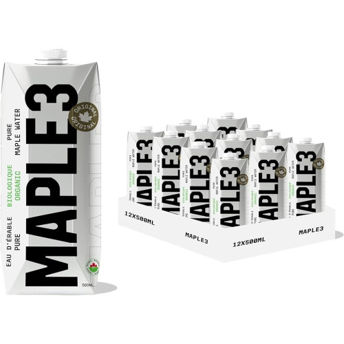 Pure Organic Maple Water - 500ml (12 pack)
